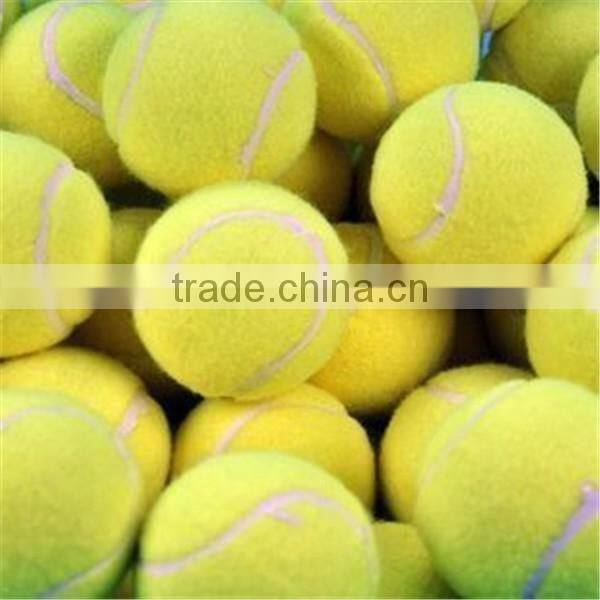 Fluorescent tennis ball