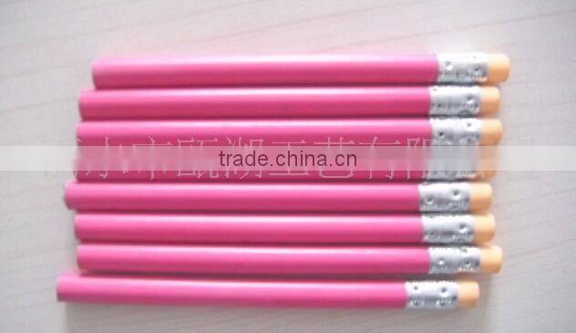 Golf pencil with eraser