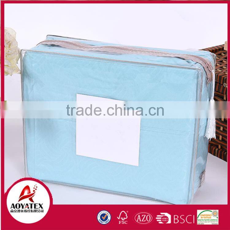 Wholesale queen microfiber duvet cover bed bedding sheet sets with Zipper