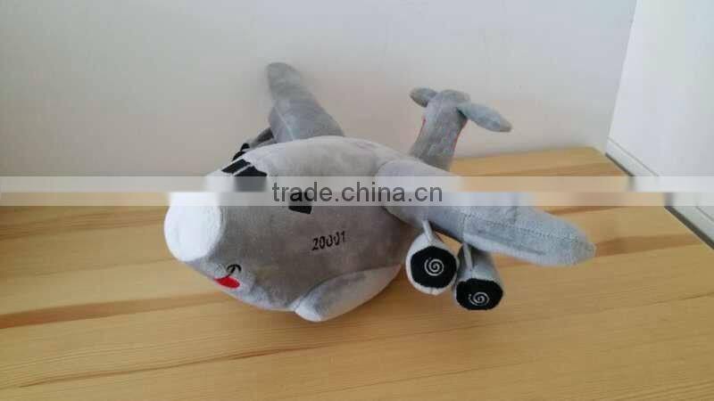 Cartoon plane custom toy plush toy plane stuffed toy