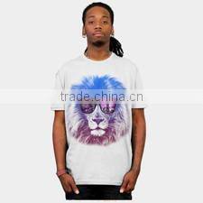 custom wholesale 100% cotton print soft pocket China manufactures t-shirts