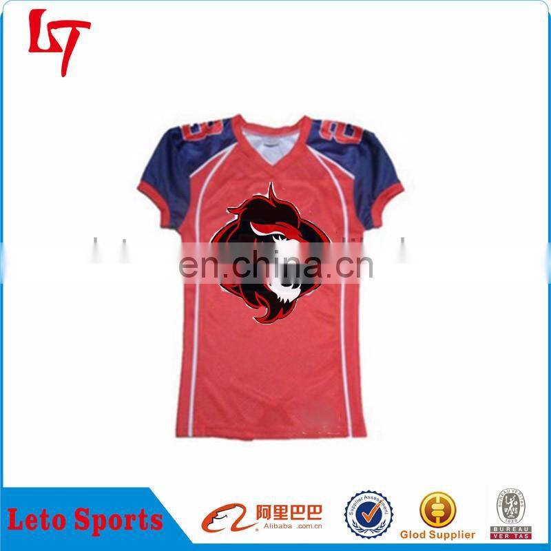 OEM Service Factory Price Sublimation printing custom American Football Clothing for Youth