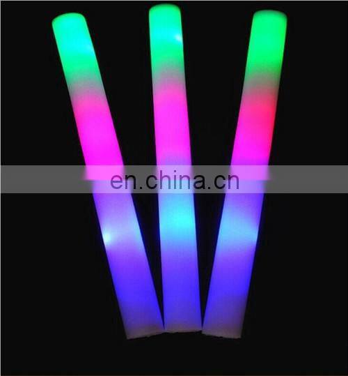 Promotional Logo Pritned Custom Light Up Led Foam Stick Flashing