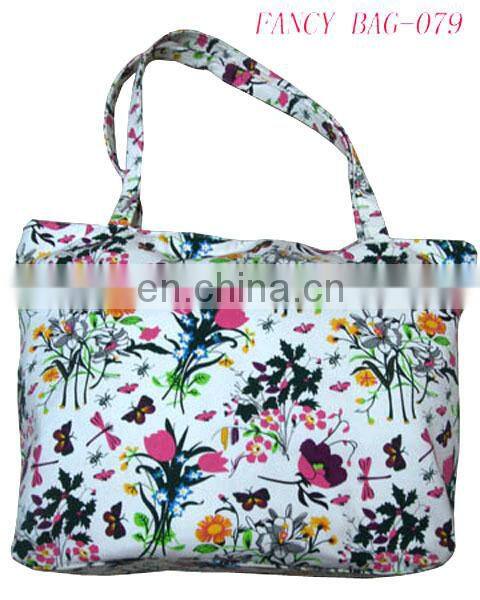 Custom Recyclable Printed Promotional women bag shopping wholesale