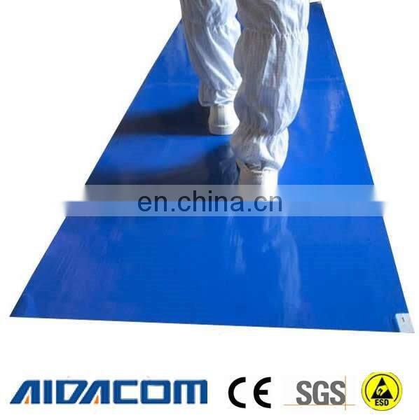 With ANTI-UV Cleanroom mat, 30layers Disposable Clean room sticky mat