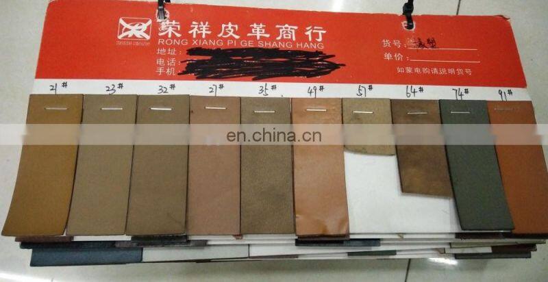 Popular branded faux leather patch label with metal for clothing