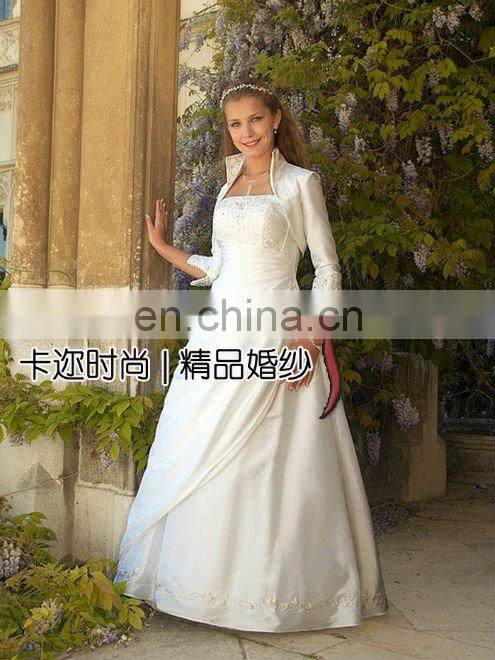 EB072 removable trailing exquisite exotic wedding dress