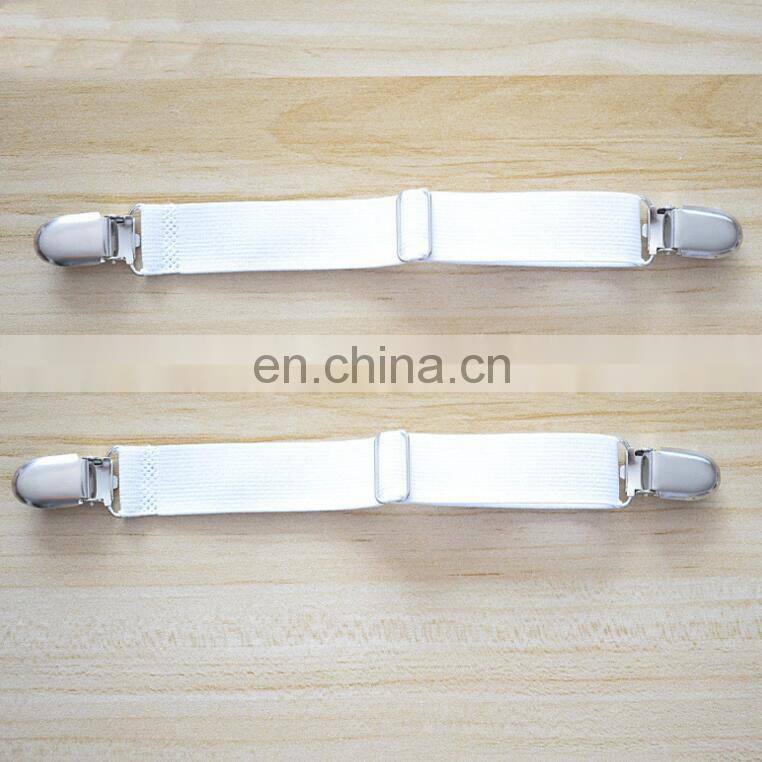 Fashion hot sale Set 4 Adjustable Mattress Pad Cover holders Bed Sheet Cover Straps holders