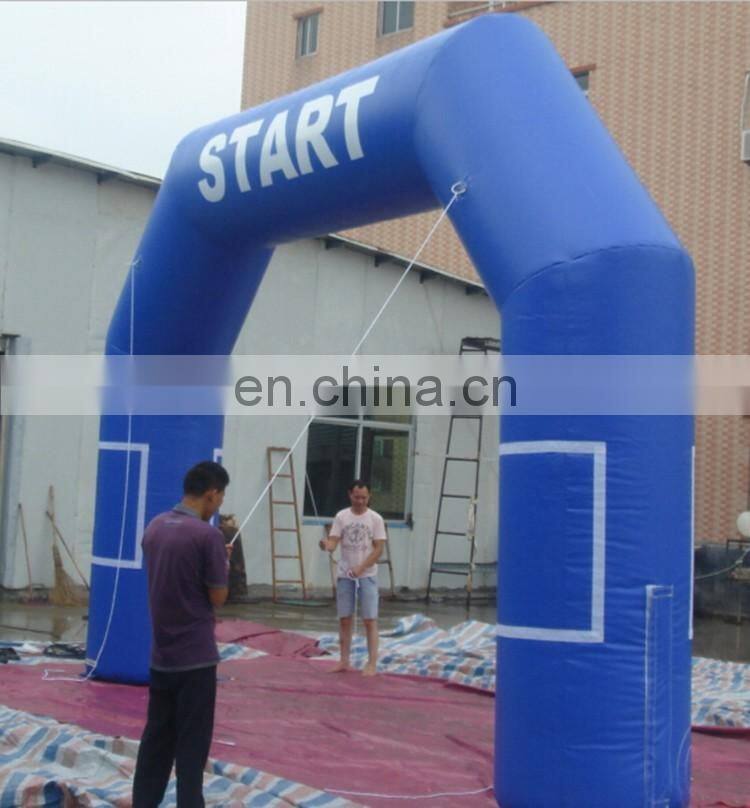 Inflatable Start Finish Line Sports Arch For Sale , Outdoor Advertising Inflatable Arch