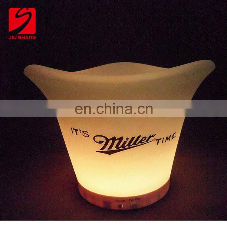 Hot Sale Unique PE And ABS Led Ice Bucket China