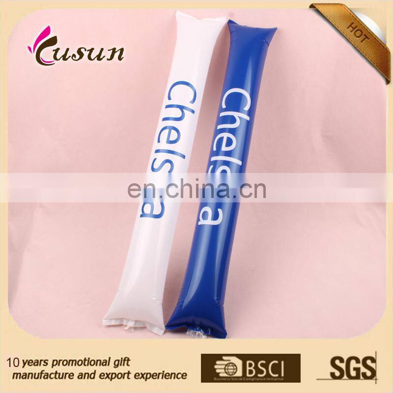 eco printed PE cheering stick inflatable hand wholesales manufacturer