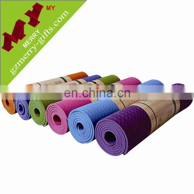 Good price tpe yoga mat / blank yoga mat storage
