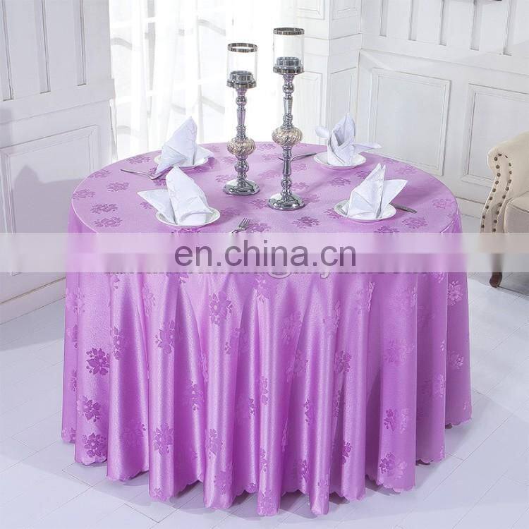 100%polyester hotel tablecloths overlays