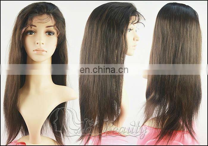 Malaysian Virgin Hair Full Lace African American Braided Wigs