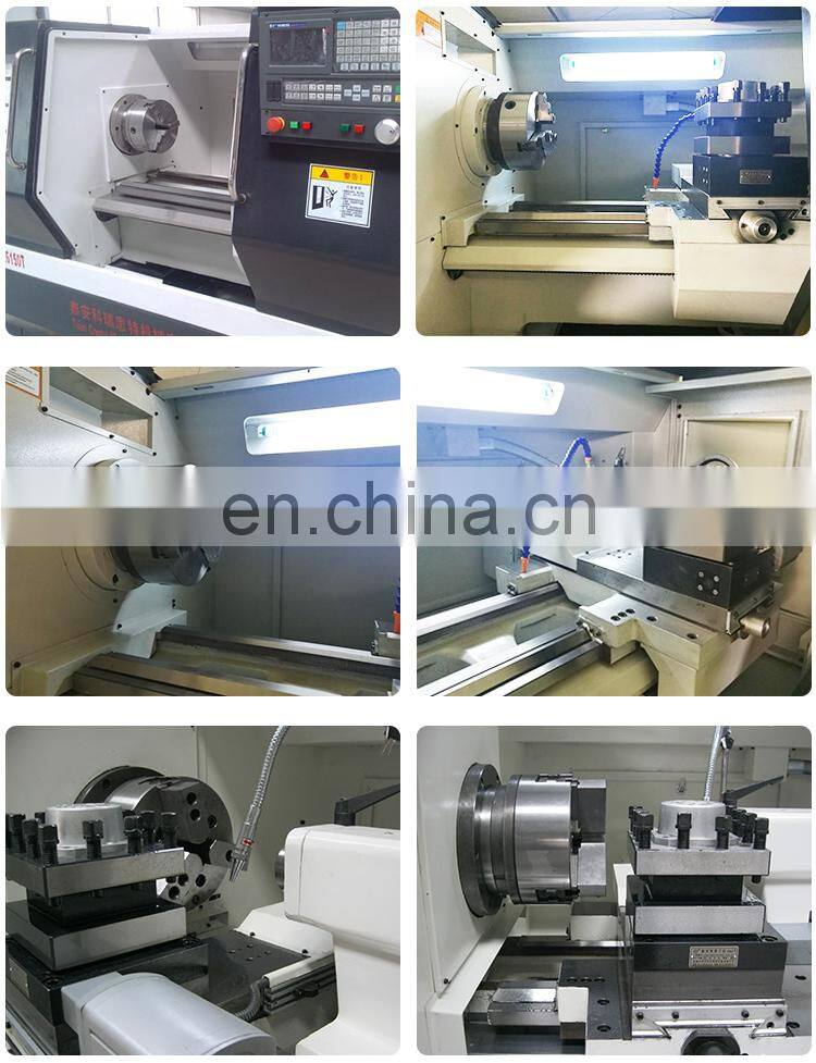 4/6/8 stations tool carrier cnc lathe machine CK6150T from Taian Crystal