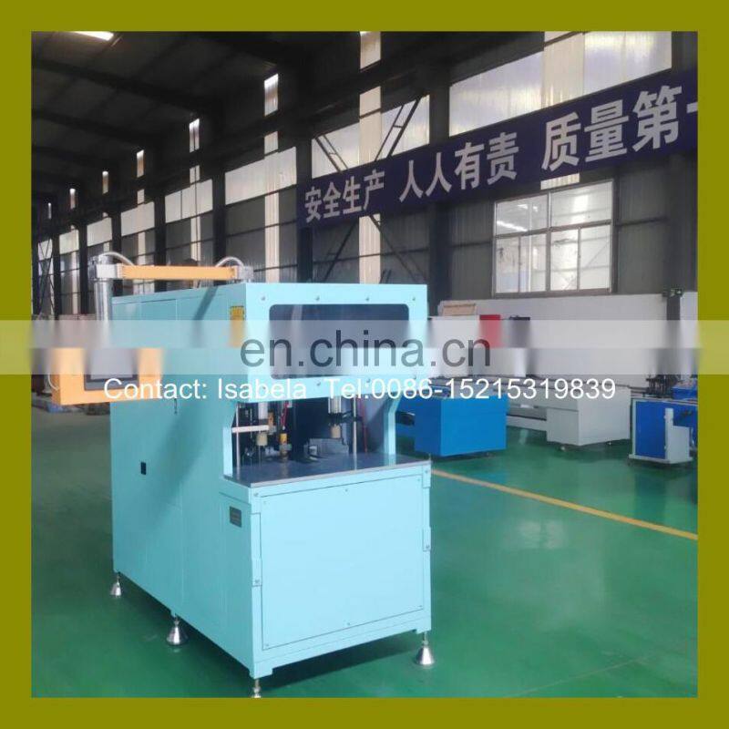 CNC full automatic Plastic PVC UPVC window door corner cleaning machine