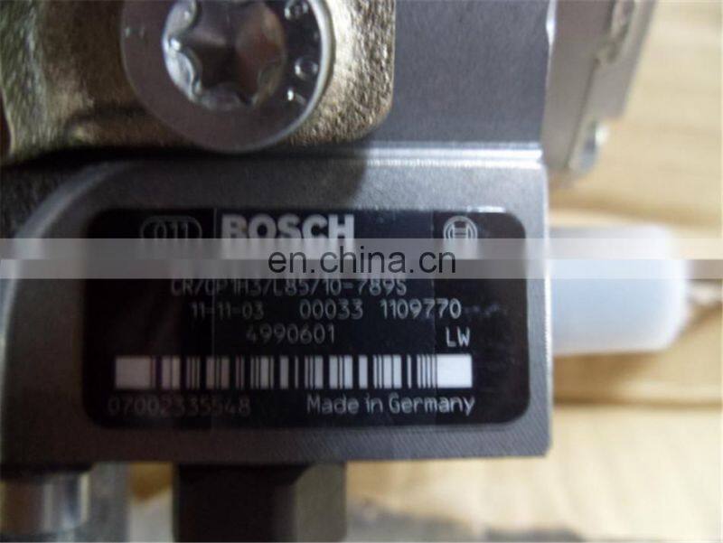 Diesel engine parts ISF2.8 Fuel Injection Pump 4990601 0445020119