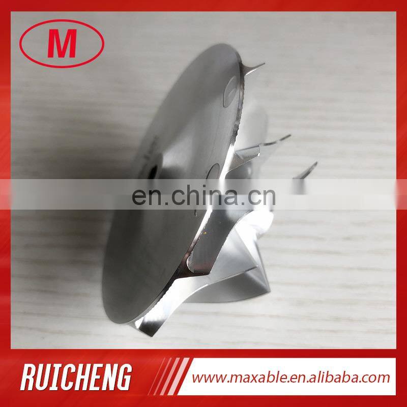 GT3037 452708-0001 5+5 blades 57.04/76.13mm High performance  turbo milling/alumunum 2618/billet compressor wheel