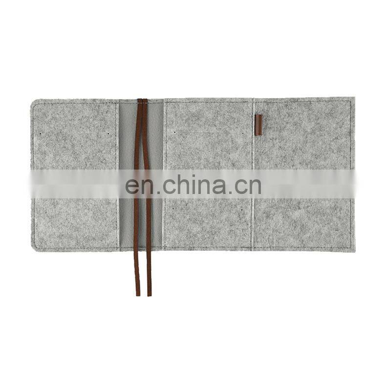 Fashion felt cover note-book