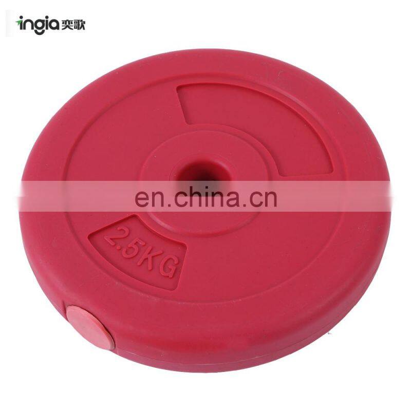 High Quality Weight Lifting Rubber Barbell Disc For Home Use