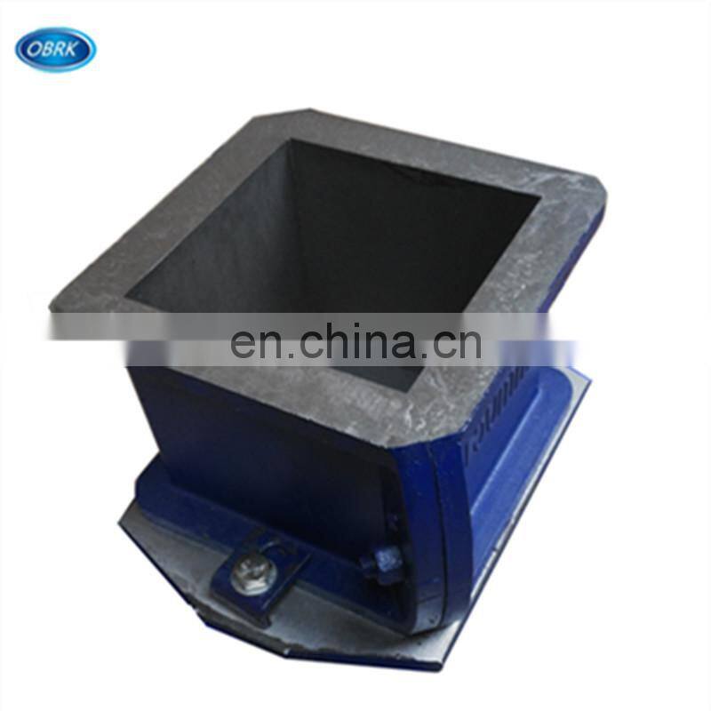 100*100*100mm Cost Iron Cube Moulds, Concrete Cement Cube Moulds