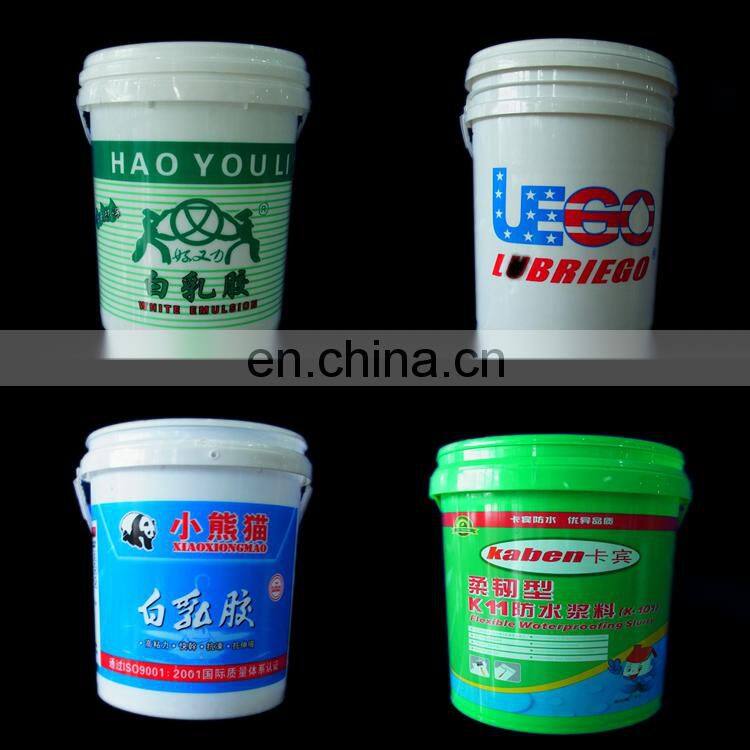 Factory wholesale packaging pail 20L square plastic bucket