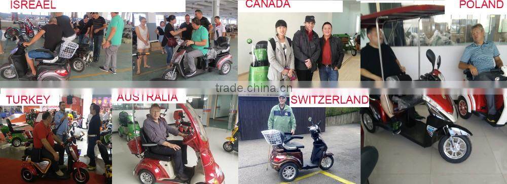 China made 1000w 48v electric cargo tricycle for elderly
