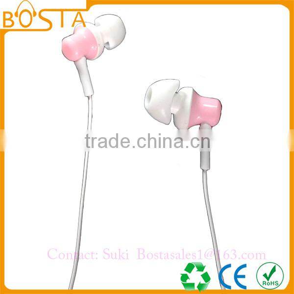 2016 wholesale outdoor high quality handsfree wired stereo cheap earphones