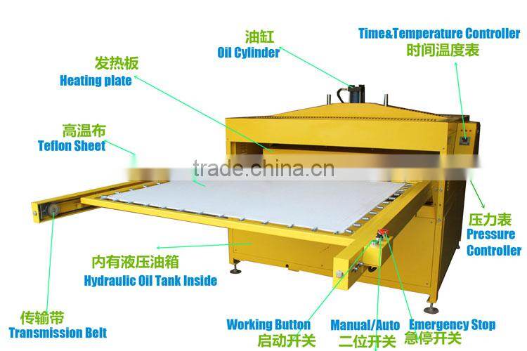 hydraulic large Format Heat Press Sublimation Transfer Print