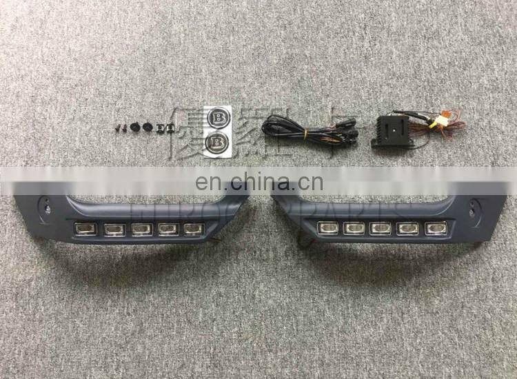 G-CLASS W463 G350 G500 G63 G65 front lip lamps 2017y PP material