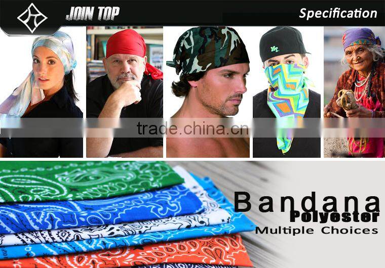 JoinTop Custom Logo Printing Bandana Neck Bandana
