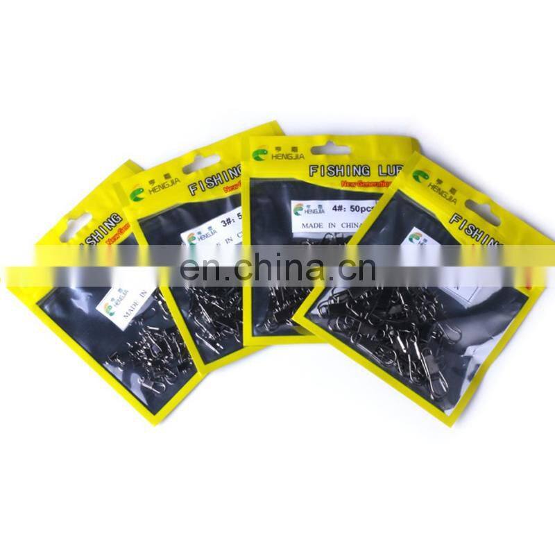 50pcs/bag Metal pin Lure fishing Buckle Tackle Accessories B Type Fishing pin