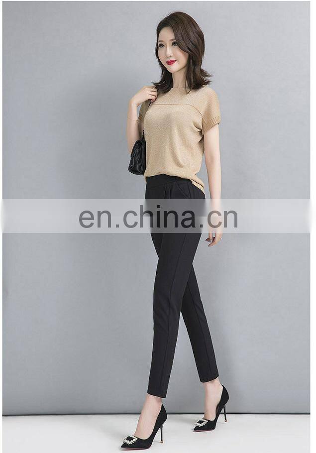 Manufacturer Wholesale Casual Sports Pants High Waist Casual Pants Large Size Customized LOGO Pencil Pants