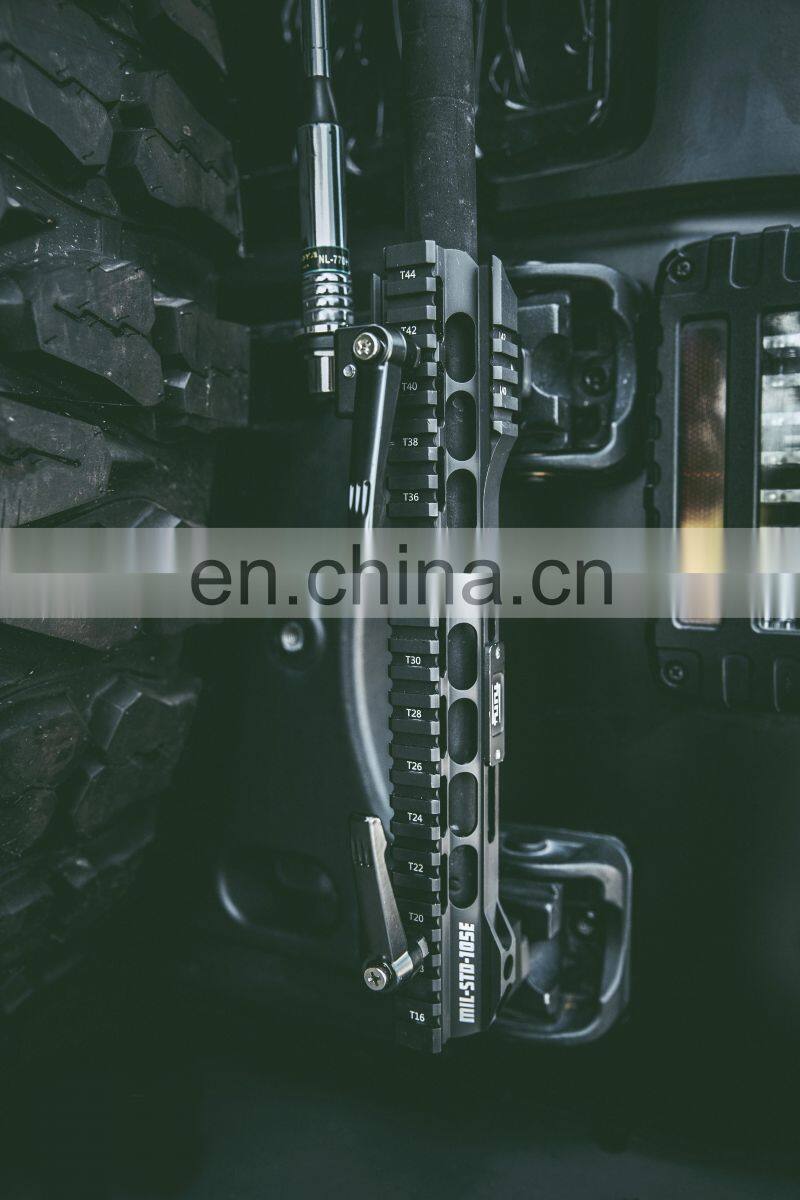 Furyengraver aluminum flagpole bracket for Jeep Wrangler 4x4 manufacture accessories