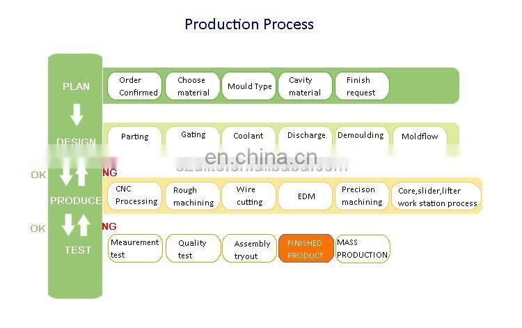 OEM Precision Plastic Injection Mould Custom Household Plastic Injection Parts and Assembly