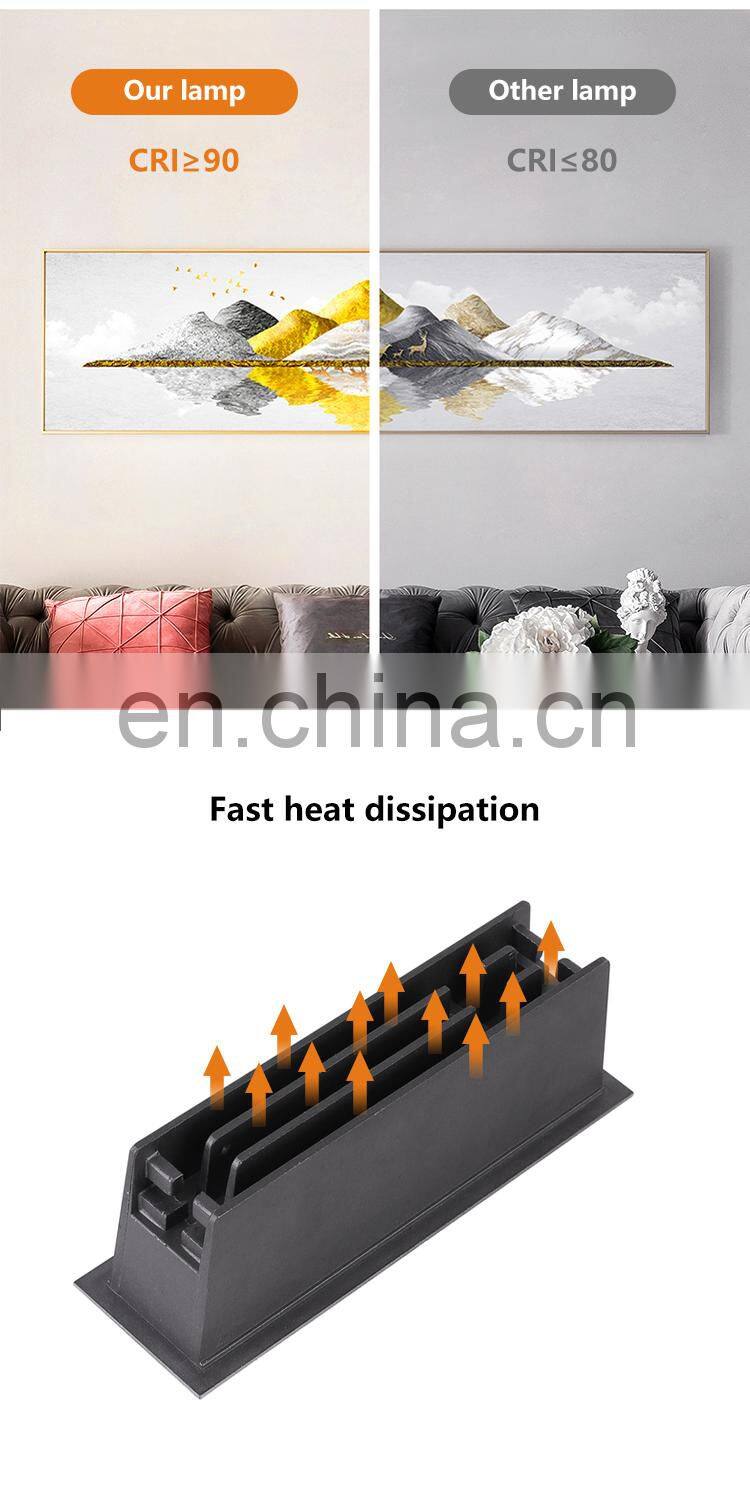 Long Lifespan Surface Embedded Rectangle SMD Office 10W 20W 30W Led Linear Light Downlight