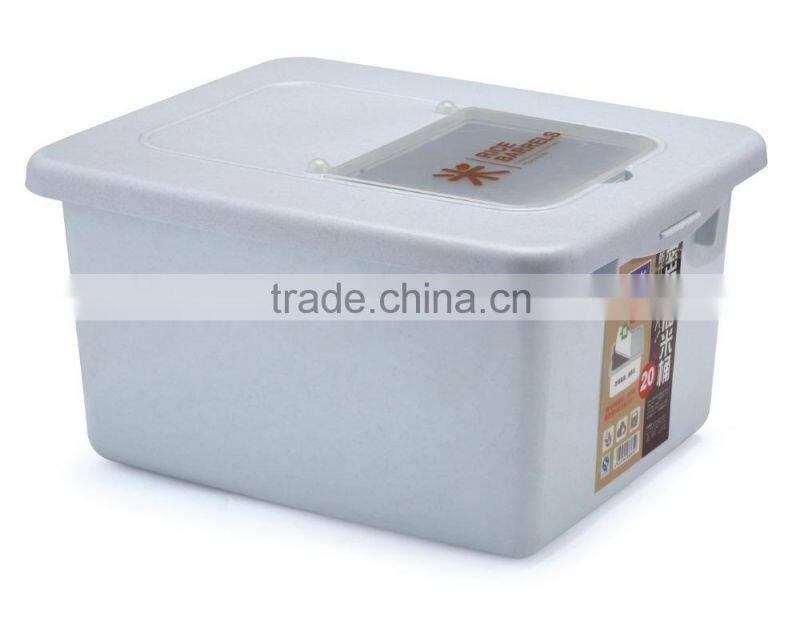 Japanese Style Plastic Rice Storage Container Hold 10kgs Rice