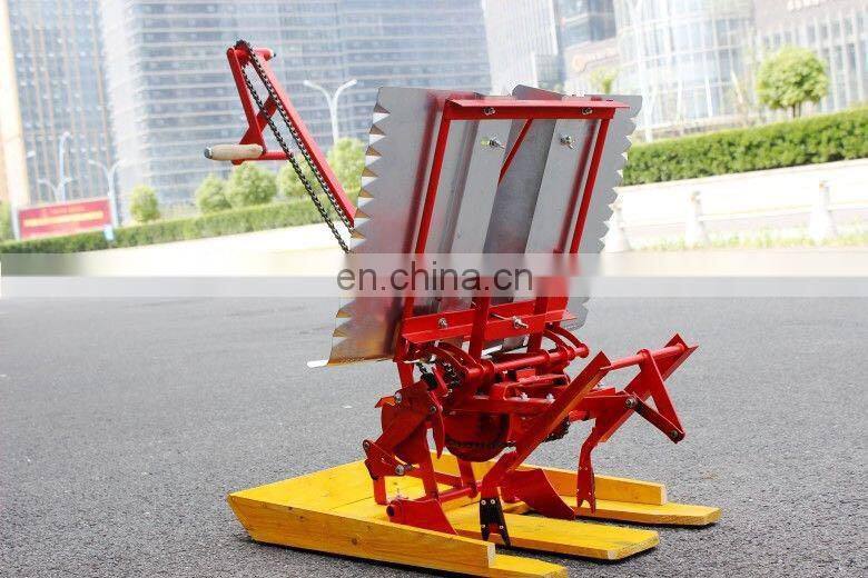 Manual agricultural machine rice planter/ manual rice planting machine, two rows rice planting machine
