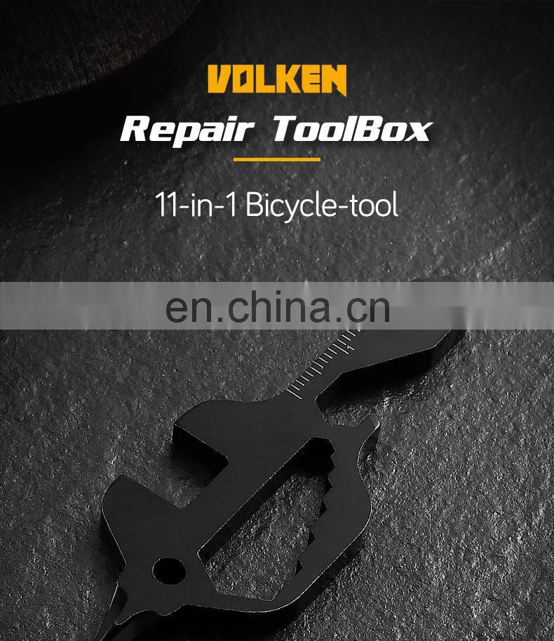 Stainless Steel Multifunctional Tools Outdoor Camping Portable Screwdriver Head Pocket Tools Gift