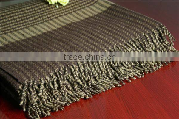 wholesale indian super soft cashmere throw blanket