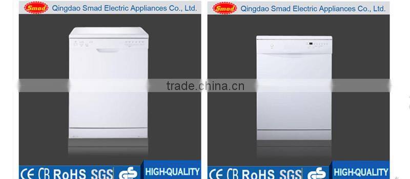 Freestanding front loading automatic dishwasher machine