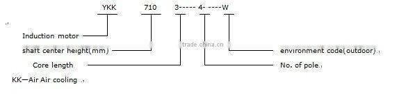 YPKK variable frequency motor high voltage motor(6kv 10kv)