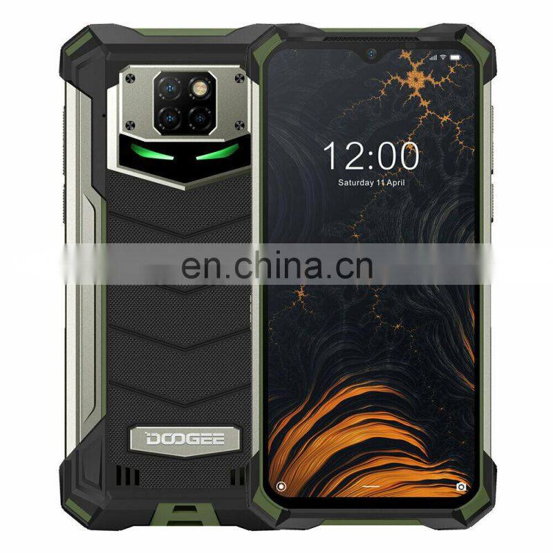 Rugged Cell Phones Smartphones 4G DOOGEE S88 Plus 8GB 128GB NFC Wireless Charge 10000mAh Power Bank Function Mobile Phone