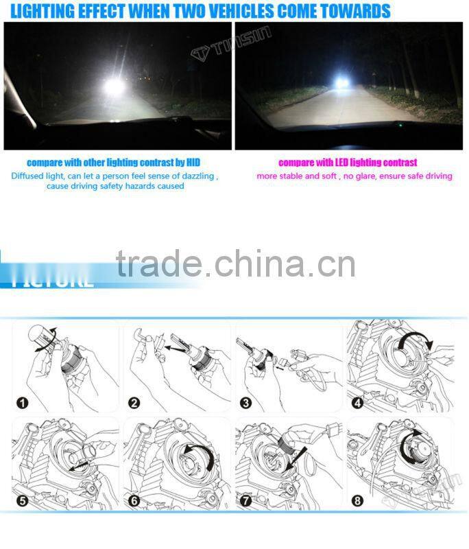 12v-24v HB5 led head light 40w for BMW crv mitsubishi 1300 accord chevrolet cruze apache jazz H13 9004 9007