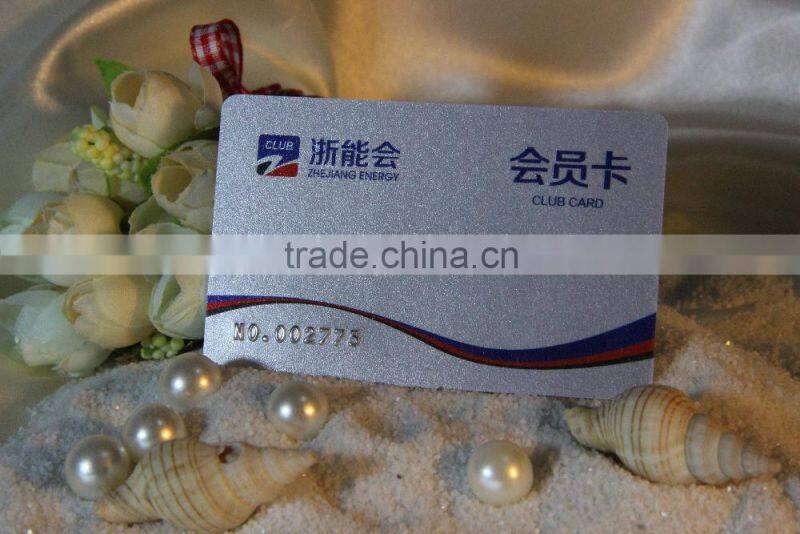 4 color offset printing plastic pvc smart ic/id card