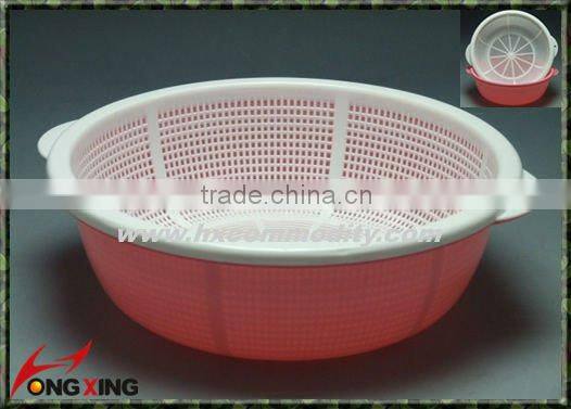 Plastic sink colandar with tray