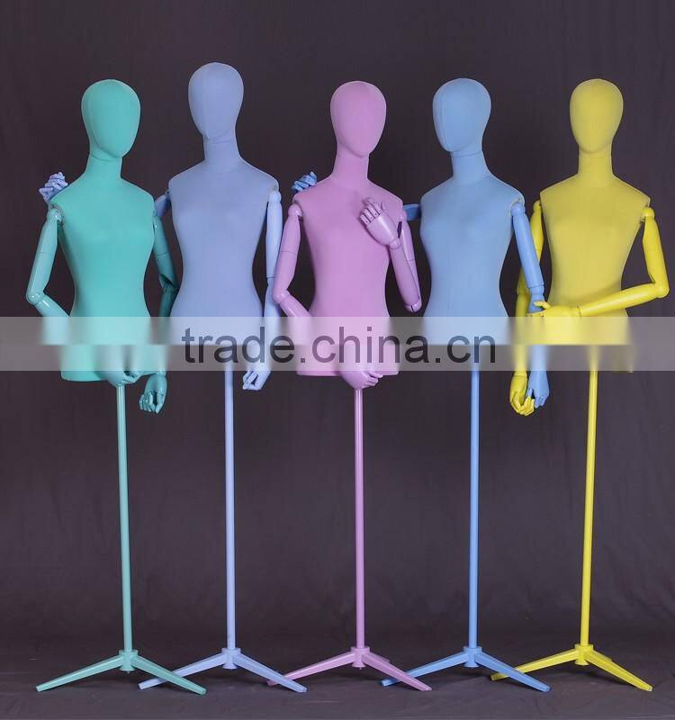 display abstract female torso mannequin