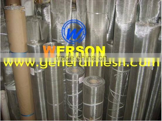 40 mesh 0.30mm wire twill weave nickel wire mesh ,wire cloth in Ni 200,201,205,270 wire