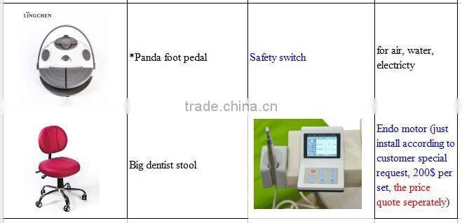 CE approved Best Dental Chair price Double Armrest from china manufacturers