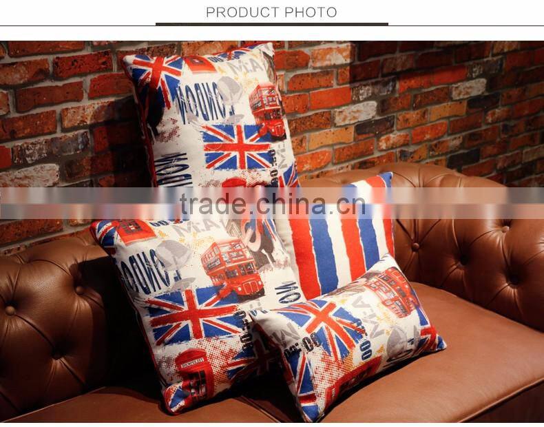 Comfortable 18 inch Customized digital printing outdoor cushion cover